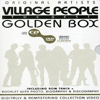 Village People ‎– Golden Box - The Best Of (CD + DVD) Nieuw/Gesealed - 0