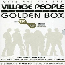 Village People ‎– Golden Box - The Best Of (CD + DVD)  Nieuw/Gesealed