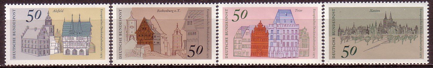 BR Duitsland 860 - 863 postfris - 0