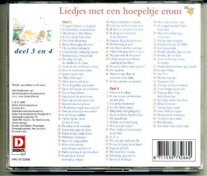 Liedjes met een hoepeltje erom deel 3 & 4 89 nrs 2 cds 1998 - 1