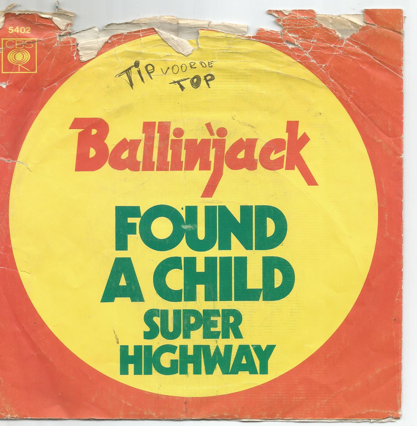 Ballin' Jack – Found A Child (1970) FUNK - nr. 1
