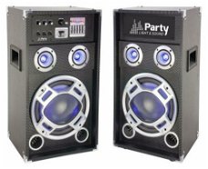 PARTY-KARAOKE12 Karaoke luidspreker set 600 Watt