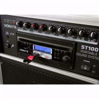 Mobiele geluids installatie met BT/CD/MP3/UHF ST-100 - 1