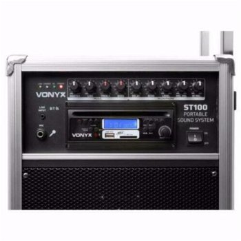 Mobiele geluids installatie met BT/CD/MP3/UHF ST-100 - 2