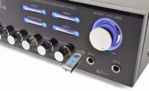 AV-120 Stereo Karaoke versterker MP3 Opruiming !! - 2