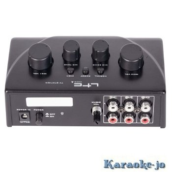Complete karaoke mixer set met 2 draadloze UHF microfoons - 4