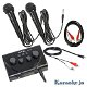 Complete karaoke mixer met echo en 2 microfoons - 0 - Thumbnail