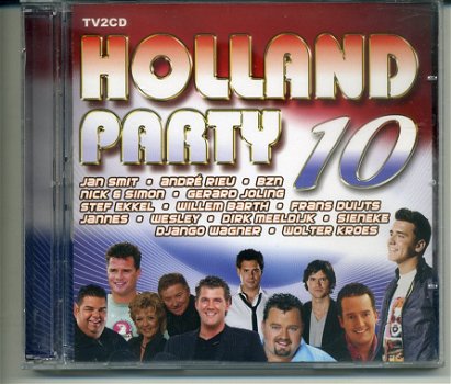 Holland party 10 40 nrs 2 cds Nederlandse artiesten ZGAN - 0