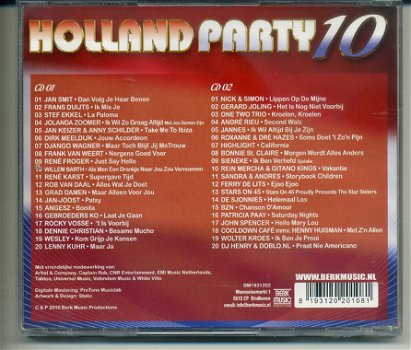 Holland party 10 40 nrs 2 cds Nederlandse artiesten ZGAN - 1