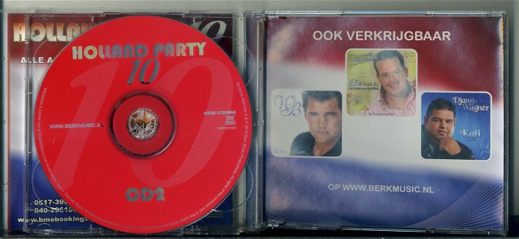 Holland party 10 40 nrs 2 cds Nederlandse artiesten ZGAN - 4