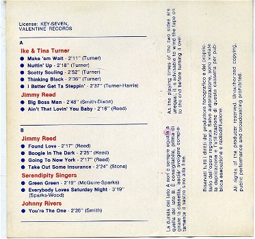 Ike & Tina Turner Jimmy Reed e.a. La grande storia del ROCK - 2