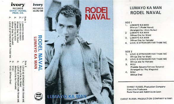 Rodel Naval Lumayo Ka Man 8 nrs cassette 1991 ZGAN - 1