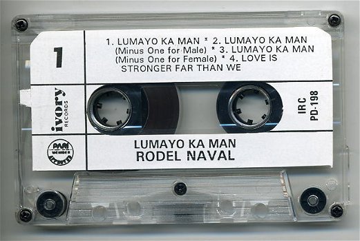 Rodel Naval Lumayo Ka Man 8 nrs cassette 1991 ZGAN - 5