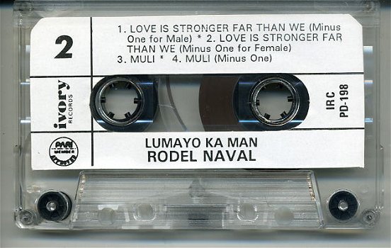 Rodel Naval Lumayo Ka Man 8 nrs cassette 1991 ZGAN - 6