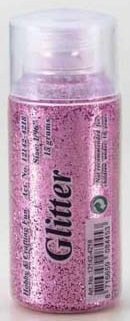 Glitter strooi potje fijne glitter maat 1/96" Rose