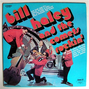 Bill Haley And The Comets Rockin' 9 nrs LP 1971 ZGAN - 1