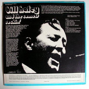 Bill Haley And The Comets Rockin' 9 nrs LP 1971 ZGAN - 4