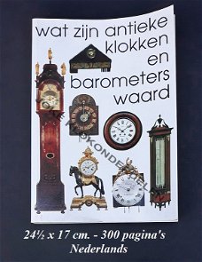 Wat zijn antieke klokken en barometers waard =43854