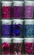 Glitter Set - 9 potjes Purple assorti 12194-9405 - 0 - Thumbnail