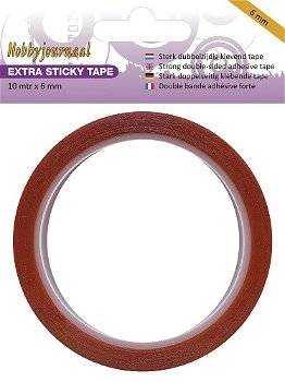 Extra Sticky Tape 6mm HJSTICKY06 - 0