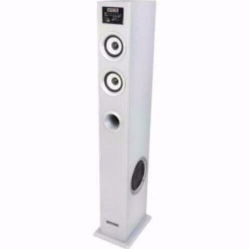 Multimedia luidspreker Silver met Usb/Sd/Fm-radio/Bluetooth - 0