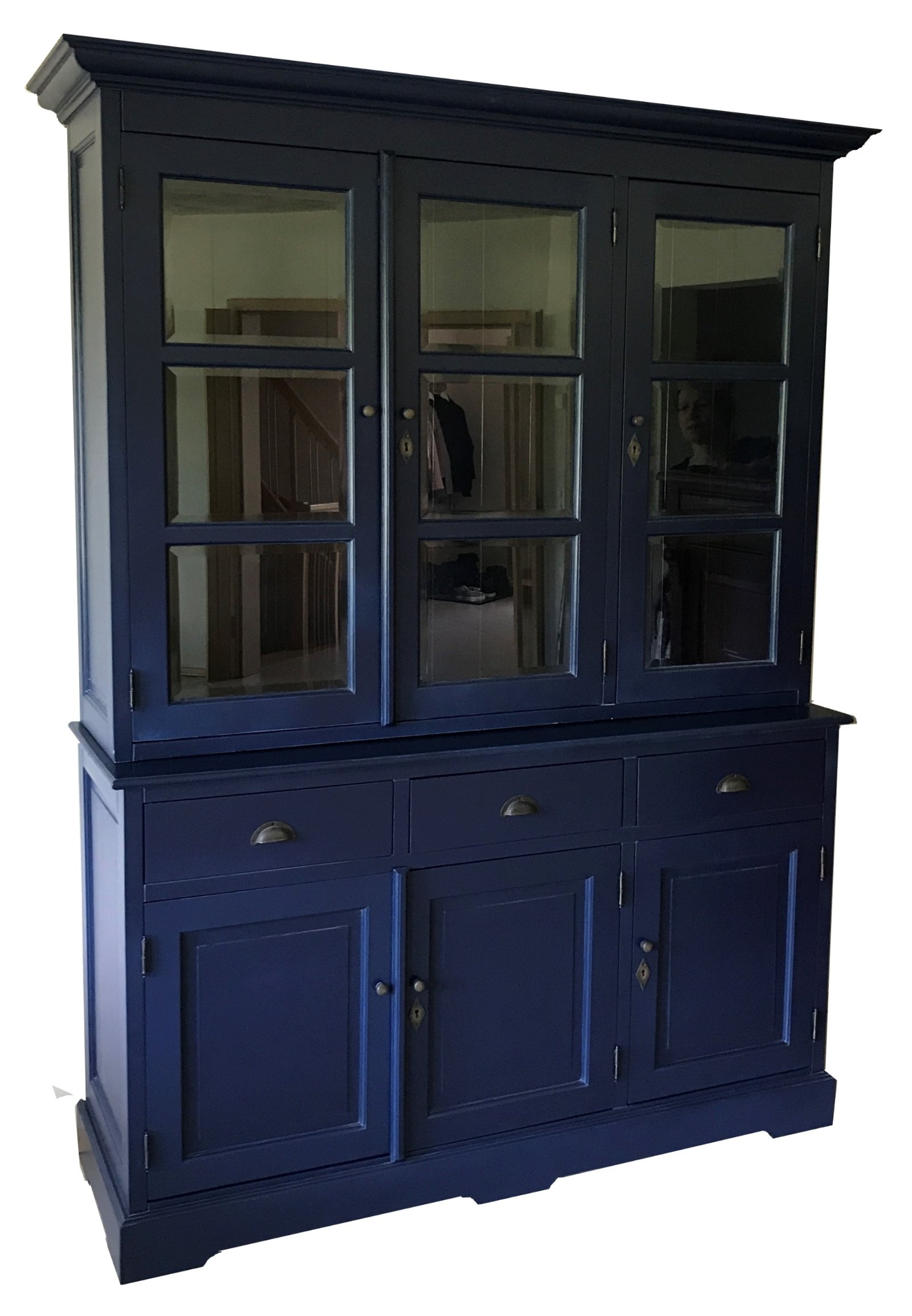 Winkelkast Rancang duik blauw 150 x 50/40 x 220cm - nr. 1