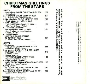Christmas Greetings From The Stars 12 nrs cassette 1978 ZGAN - 2