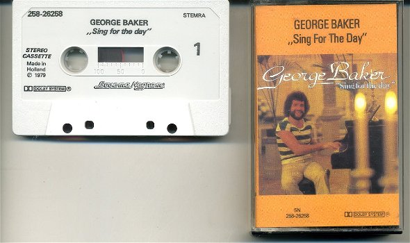George Baker Sing For The Day 12 nrs cassette 1979 ZGAN - 0