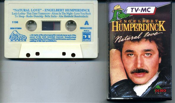 Engelbert Humperdinck Natural Love 14 nrs cassette als NIEUW - 0