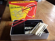 Mikado - jumbo - oud spel compleet in doos 