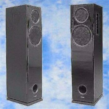 HiFi speakers 2 x 100 watt Rms Pianolak - 0