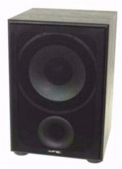 Actieve Subwoofer 100 Watt Zwart (304-B) - 3