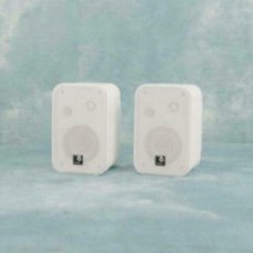 2 Weg speakers mini speakers 50 Watt Rms wit (B418KJO)