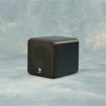 4 Inch dual cone mini luidsprekerbox Zwart (B406AKJO) - 2