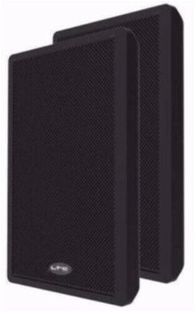 Slanke en extra platte muur speakers 2 x 60 Watt (038-B) - 0