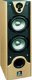 Speakers 2 x 180 Watt beuken houten kast op Spikes (017D) - 2 - Thumbnail