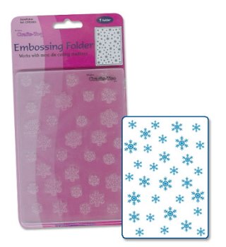 Embossing folder Sneeuwvlokken/Snowflakes 3003 - 0