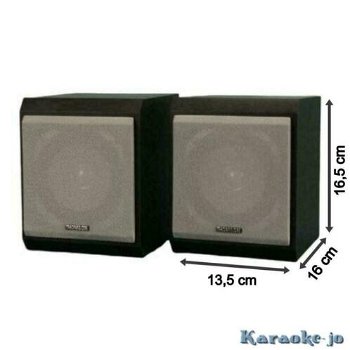 THOMSON Stereo Luidsprekerset 4 inch 2x 20 Watt - 0