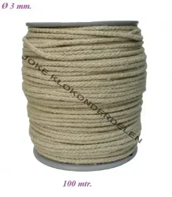 = 100 mtr. Comtoise touw = Ø 3 mm. =42336