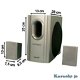 SEMP 2.1 Home-Cinema Speaker set Passief 50 Watt OPRUIMING! - 0 - Thumbnail