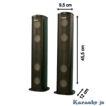 HOLLYWOOD-BL 3-weg Stereo of Surround speaker set - 0