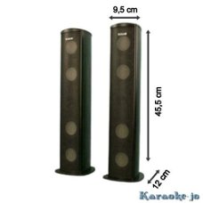 HOLLYWOOD-BL 3-weg Stereo of Surround speaker set