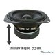 Dynavox 4 Ohm basluidspreker 16,5 cm 80 Watt - 1 - Thumbnail