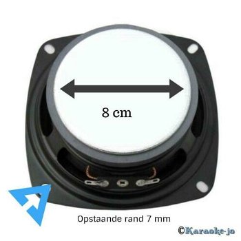 Dynavox 4 Ohm basluidspreker 13 cm 50 Watt - 3