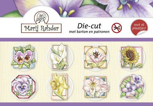 Die-cut Marij Rahder Bloemen CDDC02 - 0