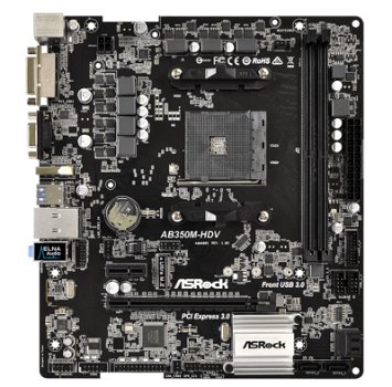 ASRock AB350M-HDV - 1