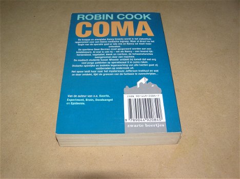 Coma - Robin Cook(1) zwarte beertjes nr.2084 - 1