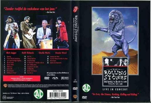 The Rolling Stones Bridges To Babylon Tour '97-98 dvd ZGAN - 3