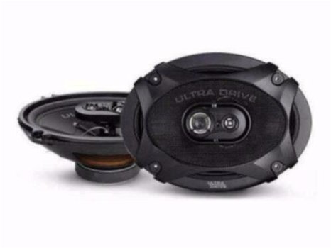 Ultra-Drive UDS69G 6 x 9 3-weg luidspreker set. Nieuw. - 0