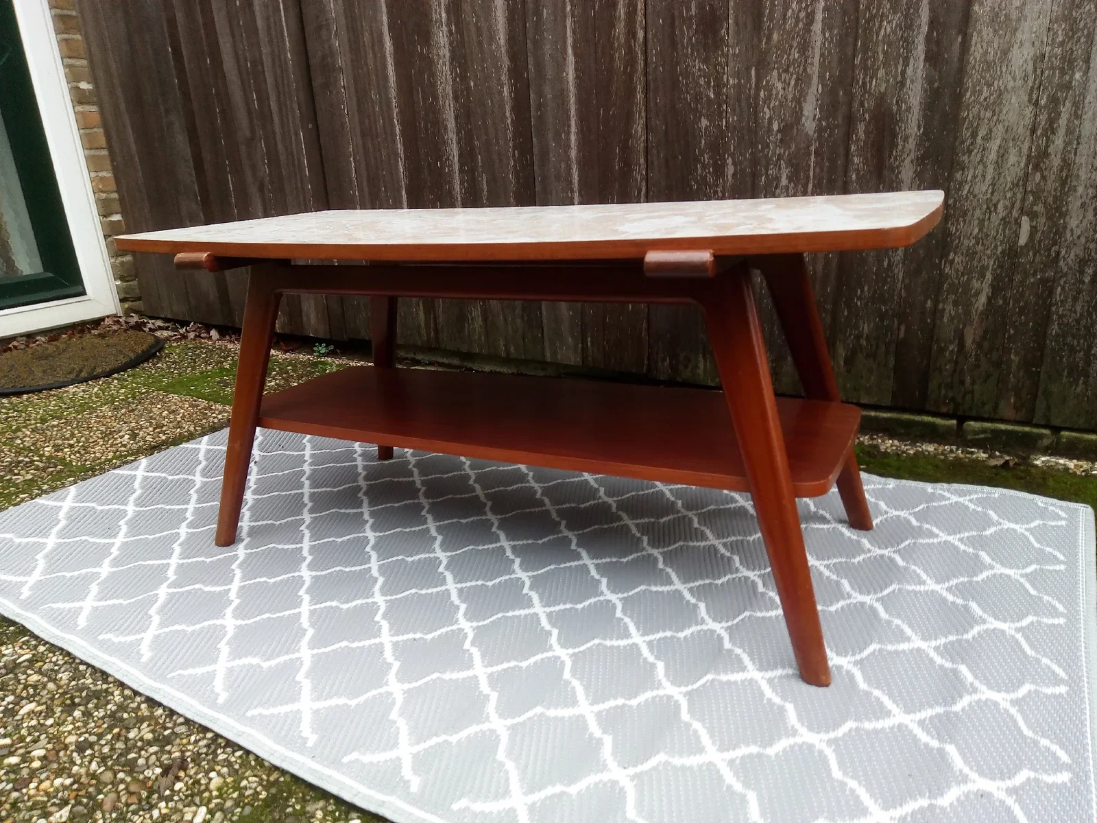 Vintage Teak Salontafel Jaren 50 60 Aangeboden Op Marktplaza Nl